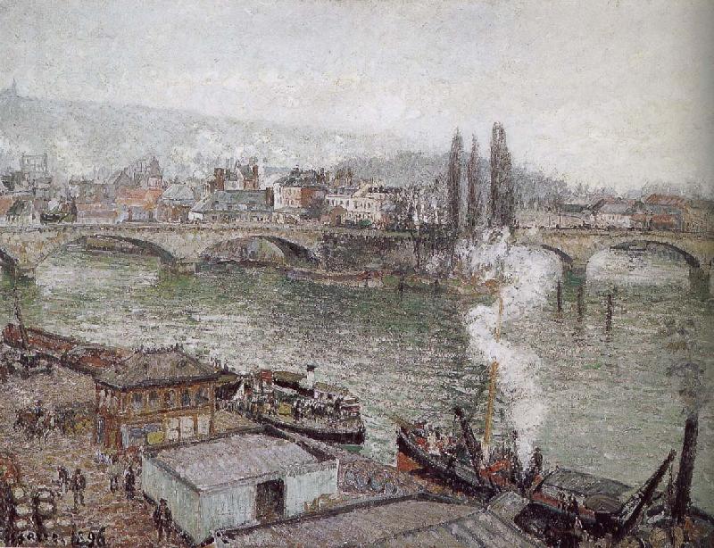 Camille Pissarro Dashiqiao oil painting image